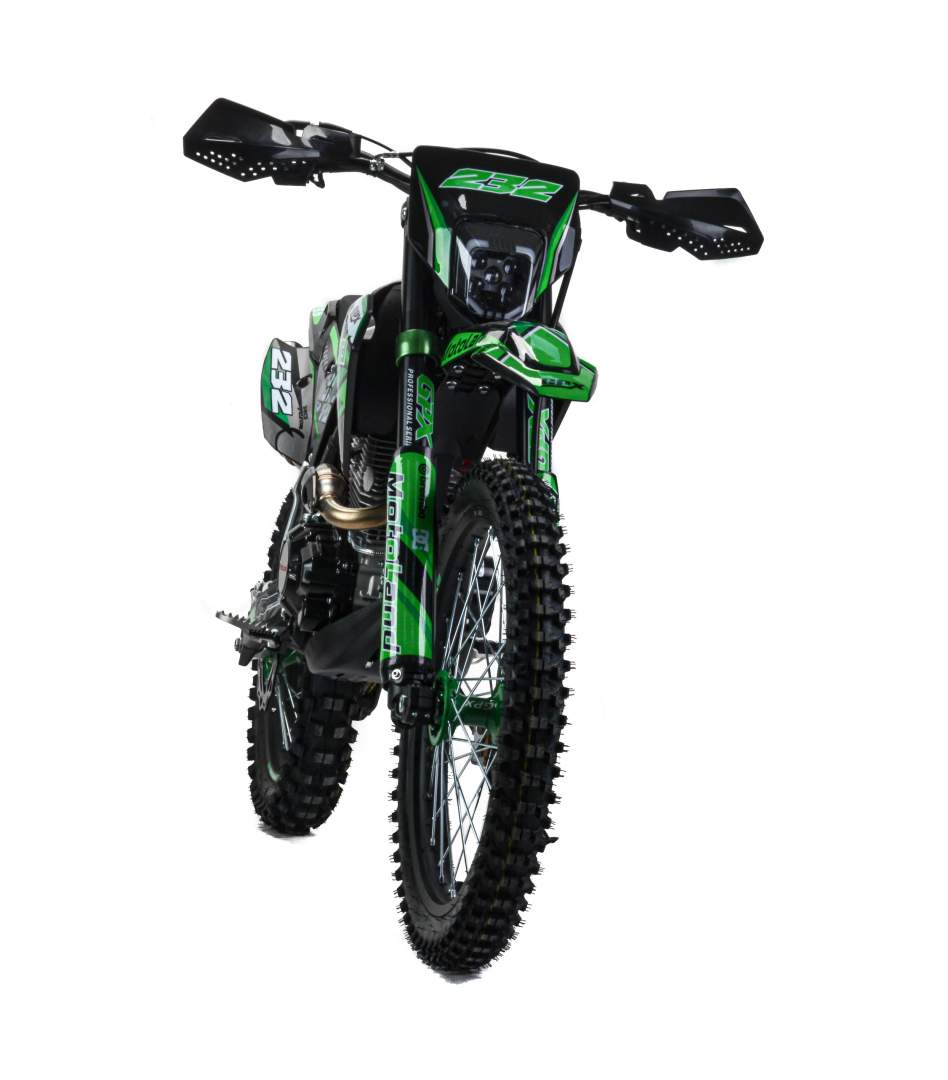 Мотоцикл Кросс Motoland XT300 HS (175FMM 4V) зеленый РАСПРОДАЖА