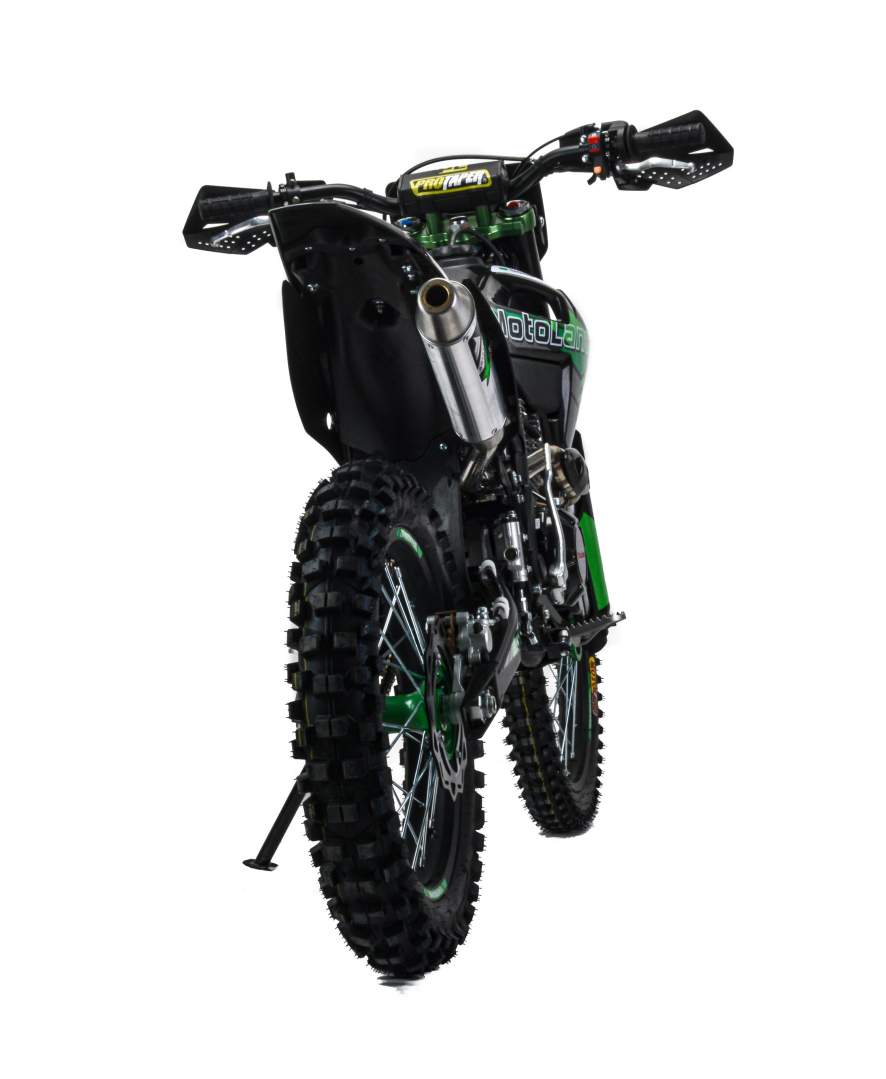 Мотоцикл Кросс Motoland XT300 HS (175FMM 4V) зеленый РАСПРОДАЖА